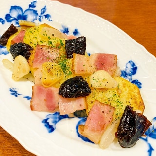 ♦️おつまみに♪ジャーマンポテトとプルーンのソテー